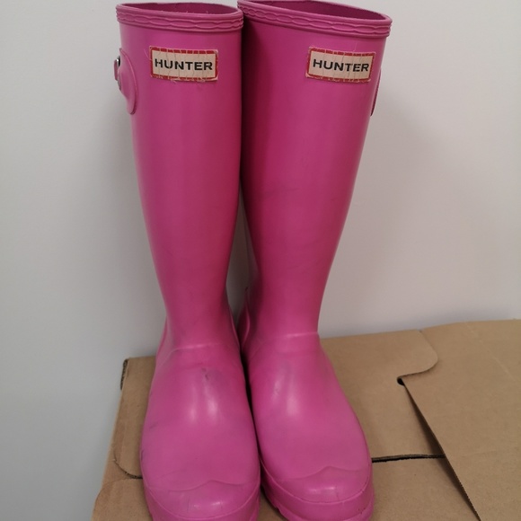 Hunter Shoes - Pink Hunter Boots Hunter Shoes - Pink Hunter Boots